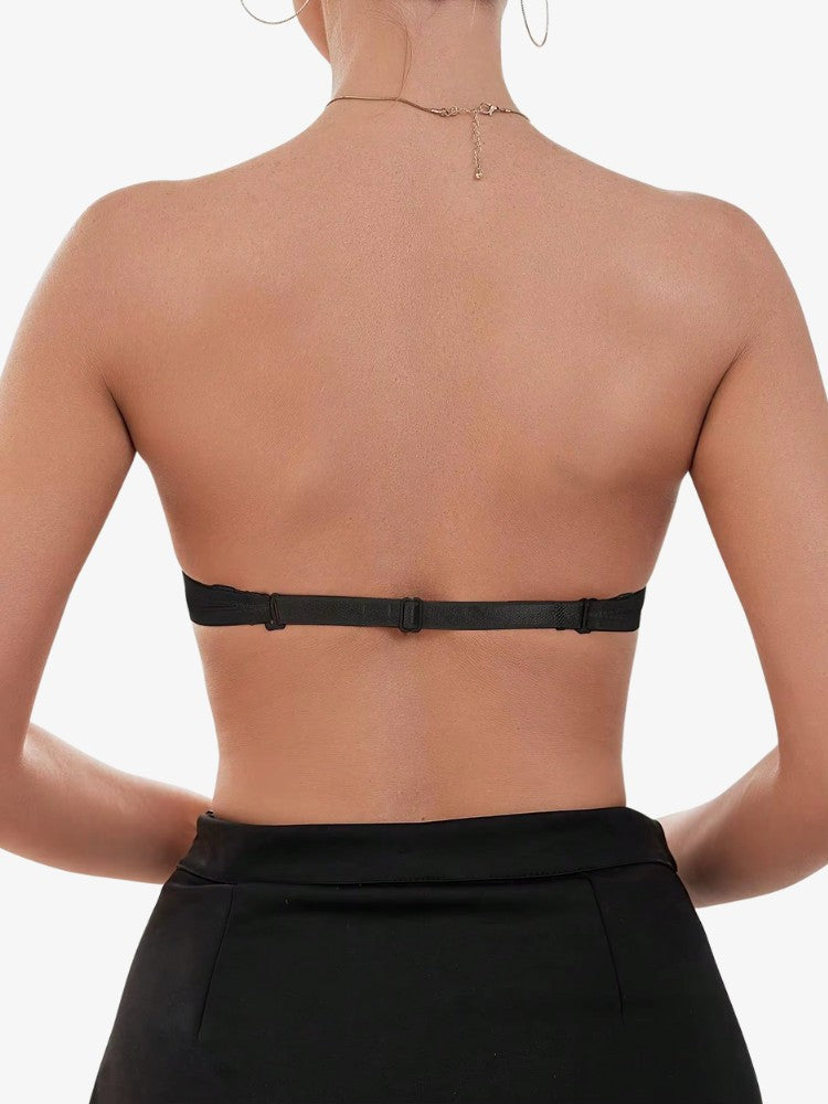 Strapless Push-up BH - Onzichtbare Half Cup BH