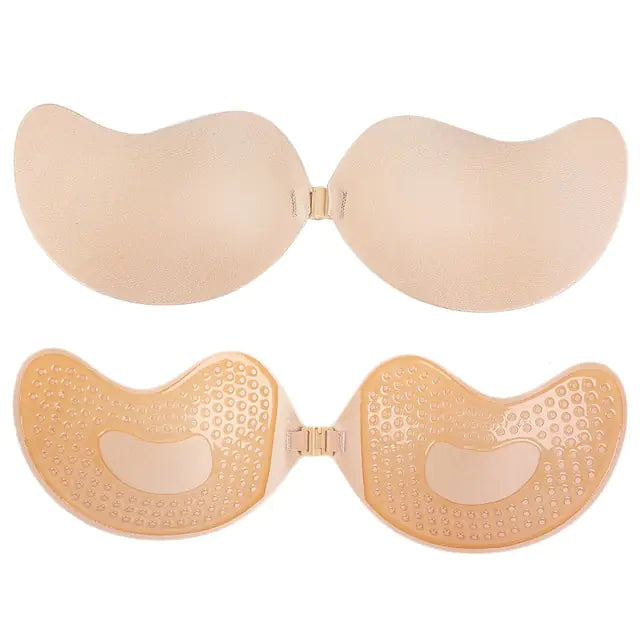 LENNU | Women Push Up Bra Adhesive Pasty Strapless
