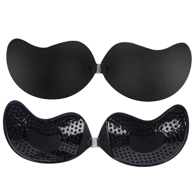 LENNU | Women Push Up Bra Adhesive Pasty Strapless