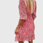 Elisa™ | Floral Sleeve Dress