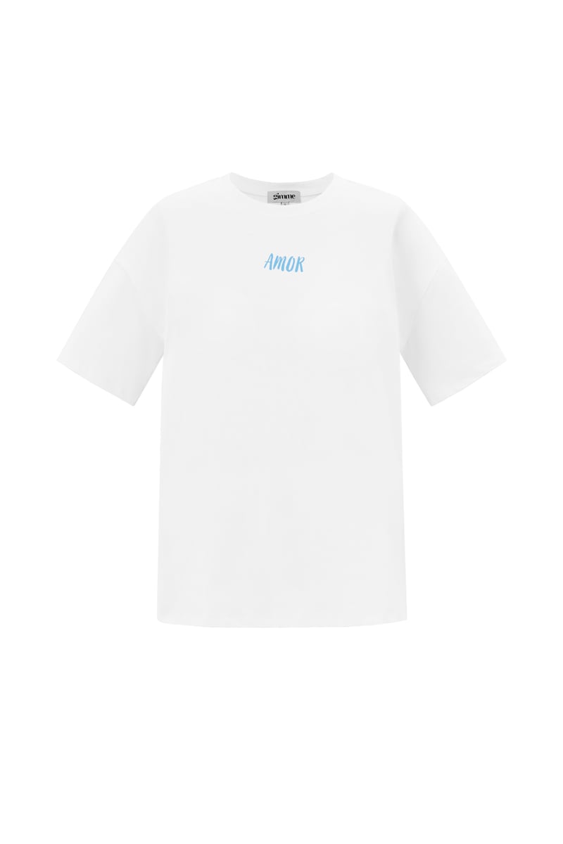 Amor por el mar oversized t-shirt