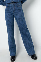Twinning zebra stijl broek