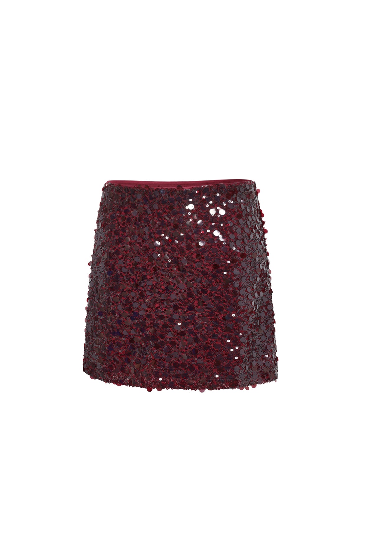 Polyestervezel (polyester) Minirokken Pailletten Elegante herfst-/winterkleding