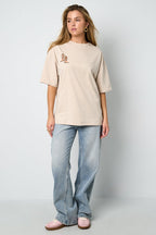 T-shirt Cowboylaarzen