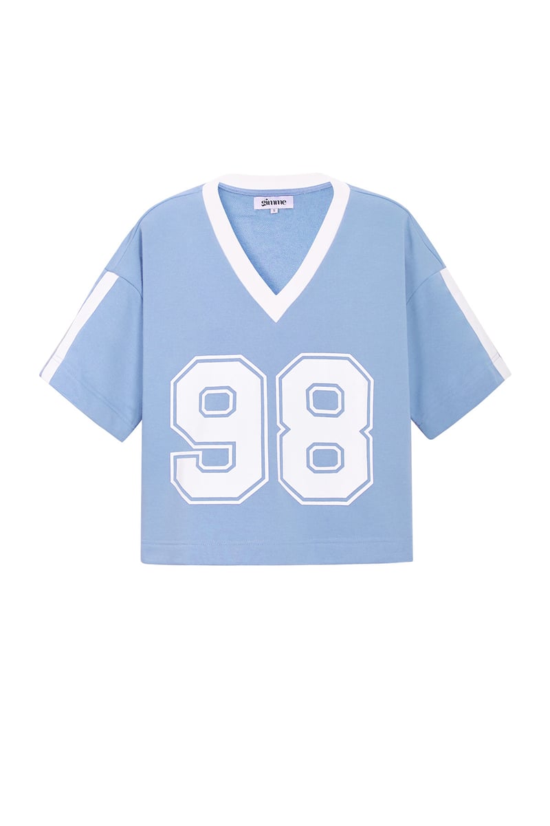 Bijgesneden voetbalshirt