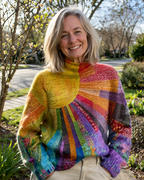 Ada - Cheerful Colorful Turtleneck Sweater
