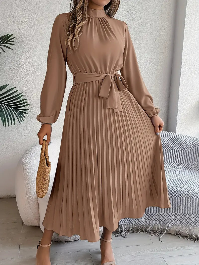 Lunessa™ | Elegant Pleated Dress