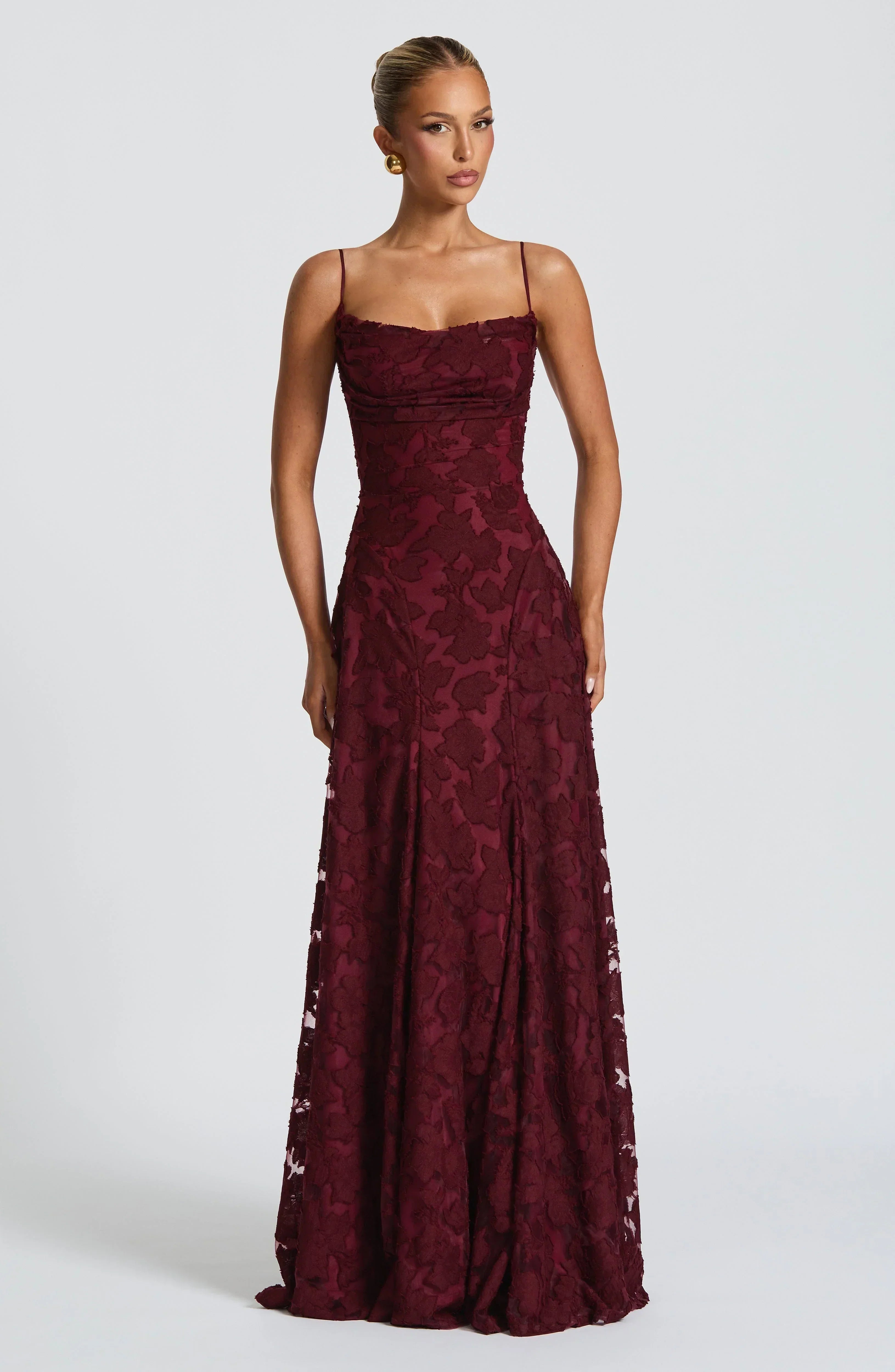 Clara -  Festive Maxi Dress