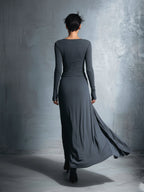 Ava - Maxi dress with bow on the side