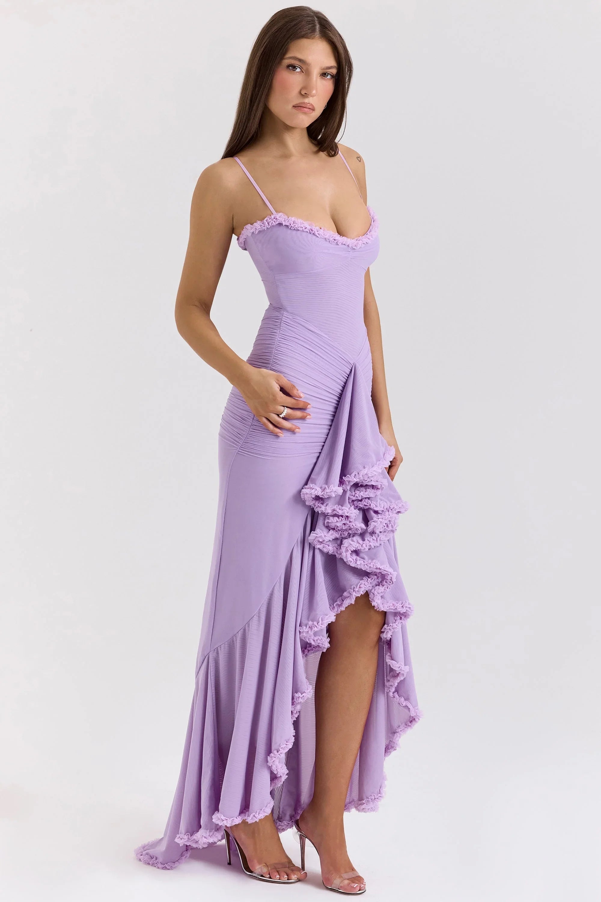 Gabbi Ruffled Maxi Dress