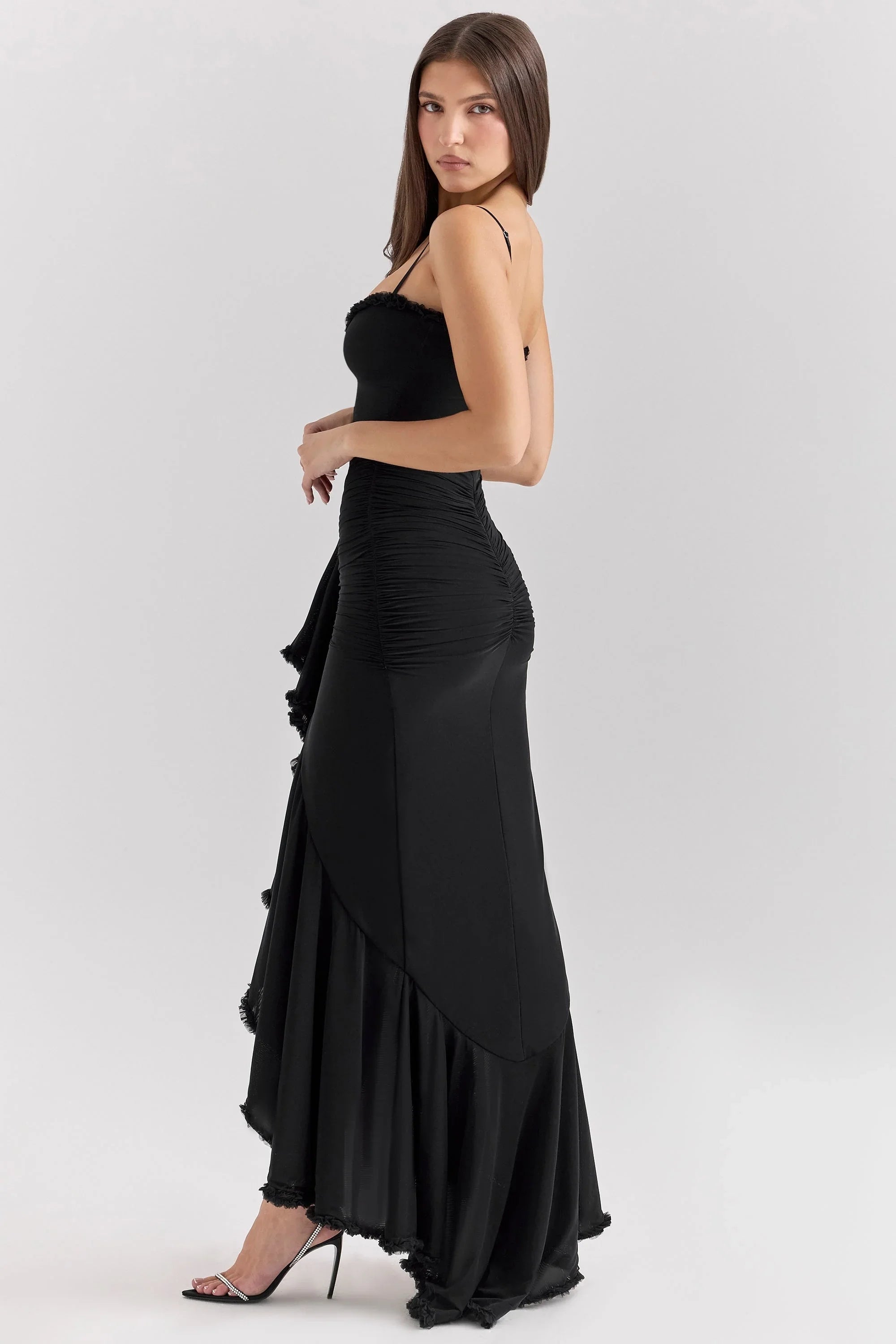 Gabbi Ruffled Maxi Dress