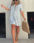 Vera - Denim Shirt Dress