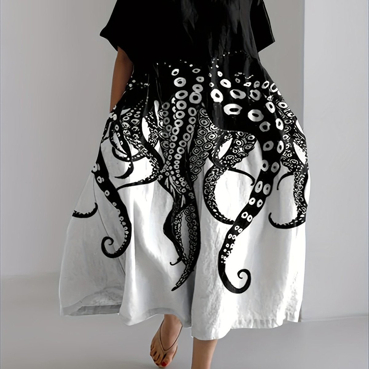 Lola- Ocean Muse Cotton Dress