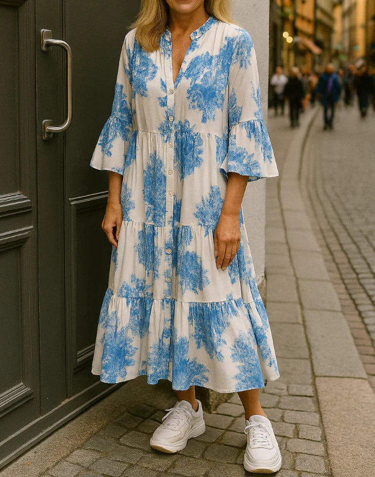 Mirone™ | Bloemen Maxi Dress