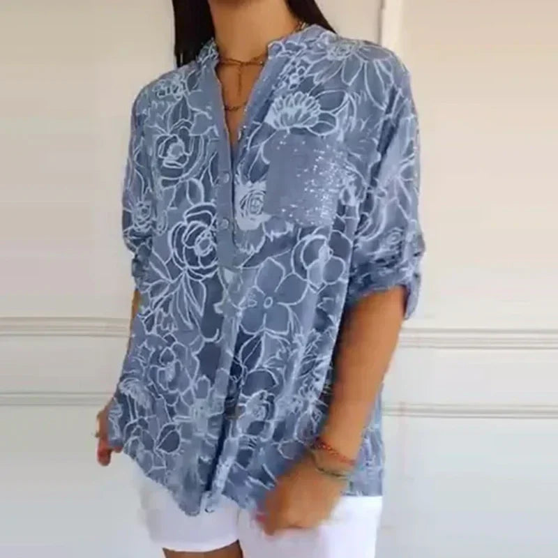 Minnie – Floral Print Blouse