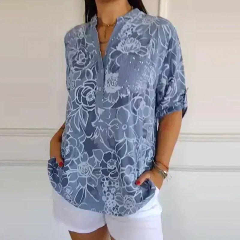 Minnie – Floral Print Blouse