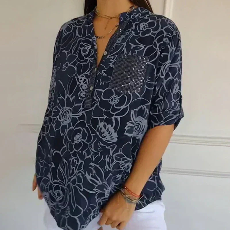 Minnie – Floral Print Blouse