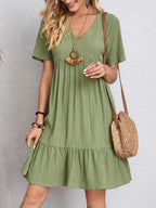 Enora - Elegant, tummy-flattering dress