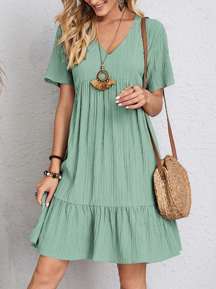 Enora - Elegant, tummy-flattering dress